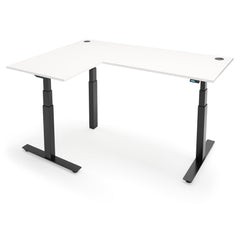 ACTIVE 3+ Dual Motor Electric L-Shape Corner Standing Desk 160x160x 80x60cm