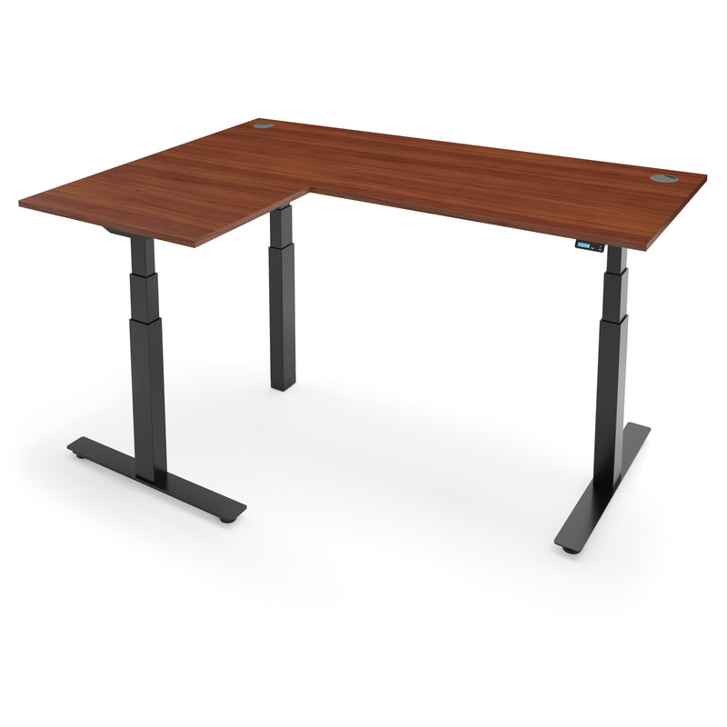ACTIVE 3+ Dual Motor Electric L-Shape Corner Standing Desk 160x160x 80x60cm