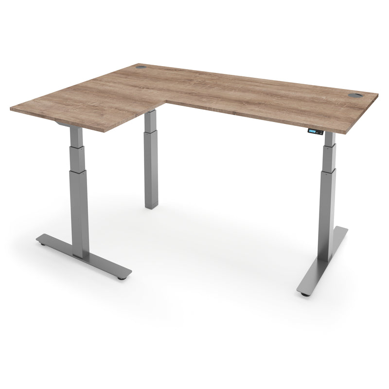ACTIVE 3+ Dual Motor Electric L-Shape Corner Standing Desk 160x160x 80x60cm
