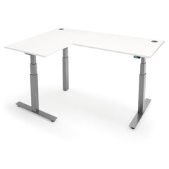 ACTIVE 3+ Dual Motor Electric L-Shape Corner Standing Desk 160x160x 80x60cm