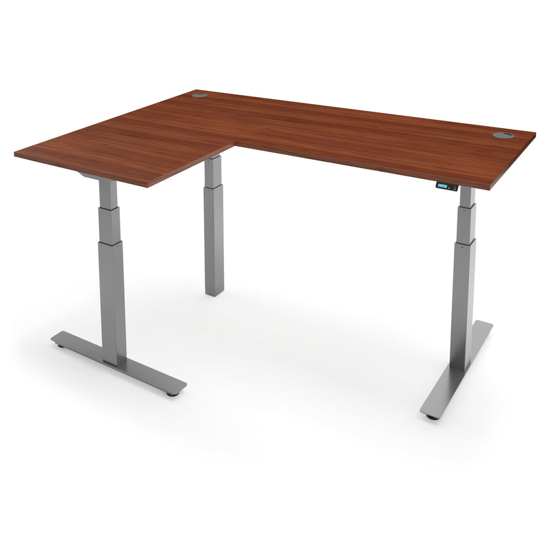ACTIVE 3+ Dual Motor Electric L-Shape Corner Standing Desk 160x160x 80x60cm
