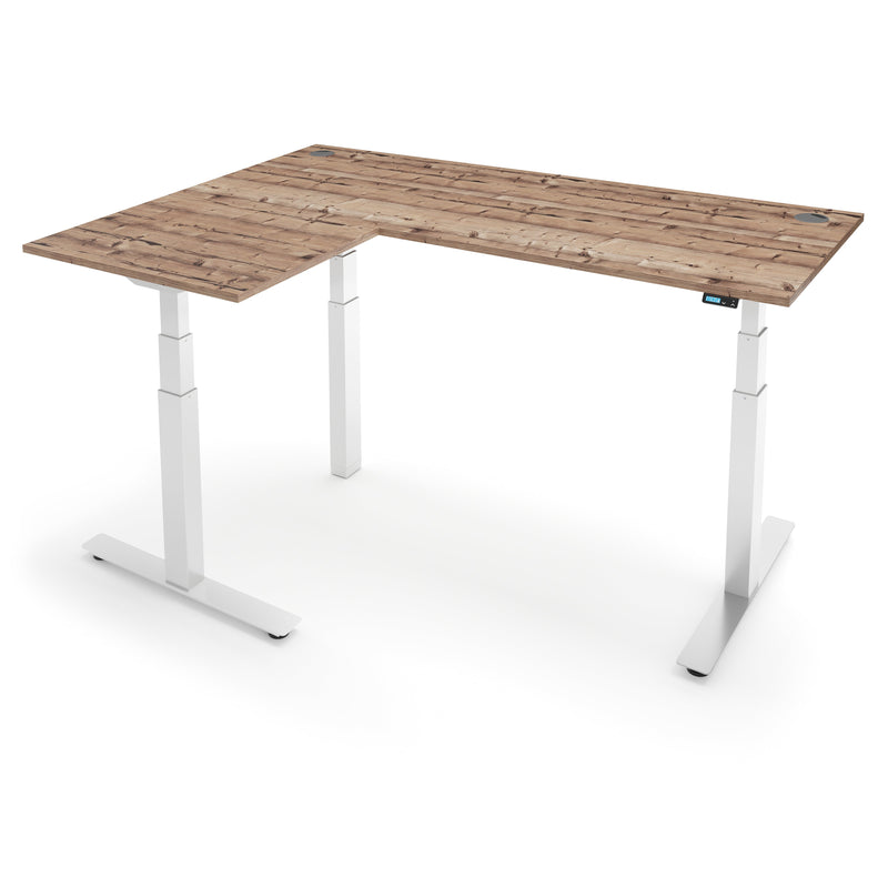 ACTIVE 3+ Dual Motor Electric L-Shape Corner Standing Desk 160x160x 80x60cm