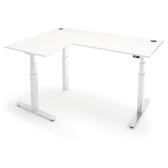 ACTIVE 3+ Dual Motor Electric L-Shape Corner Standing Desk 160x160x 80x60cm