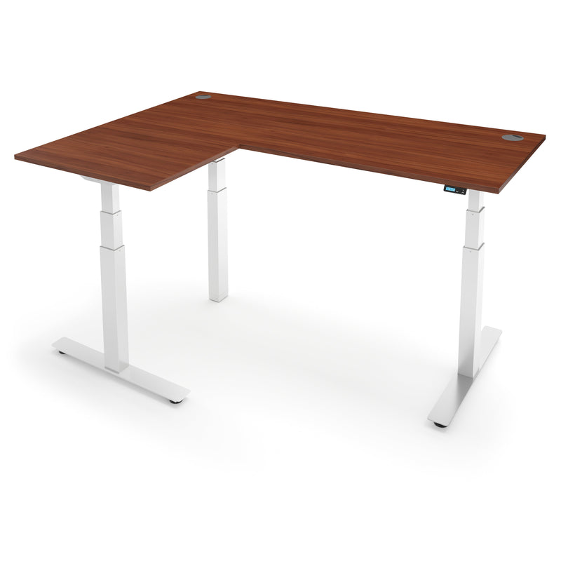 ACTIVE 3+ Dual Motor Electric L-Shape Corner Standing Desk 160x160x 80x60cm