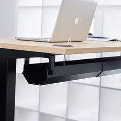 Telescopic Cable Management Tray c/w with brackets - UK Ergonomics