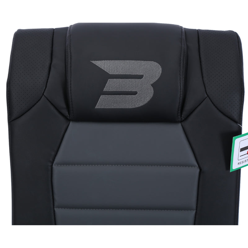 BraZen Stag 2.1 Bluetooth Surround Sound Gaming Chair - Grey