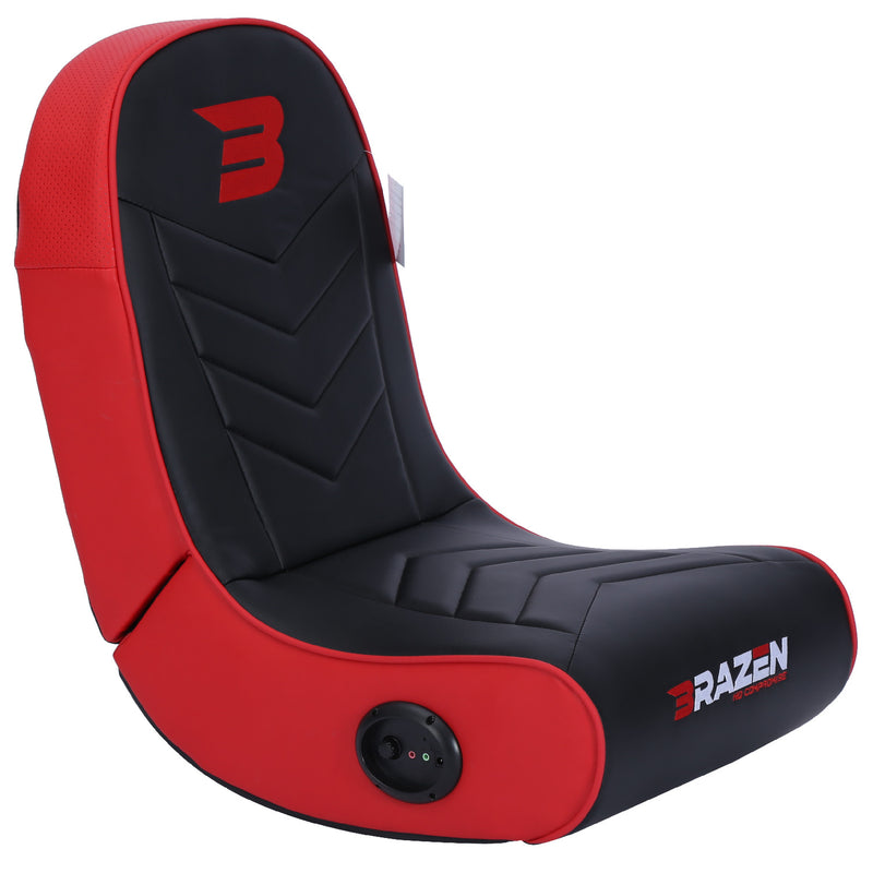 BraZen Stingray 2.0 Surround Sound Gaming Chair - Red