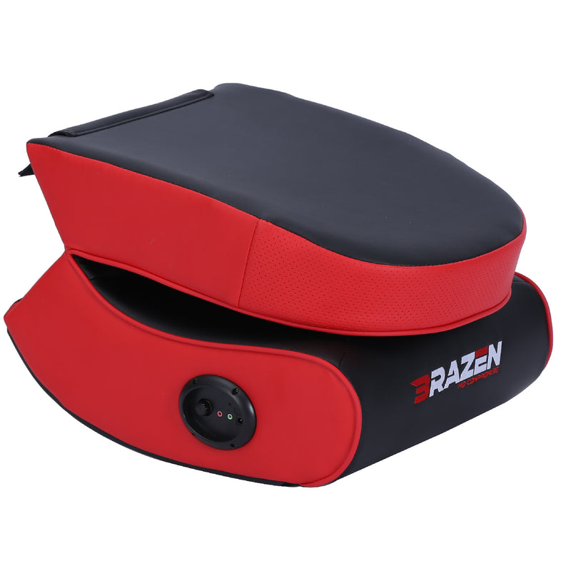BraZen Stingray 2.0 Surround Sound Gaming Chair - Red