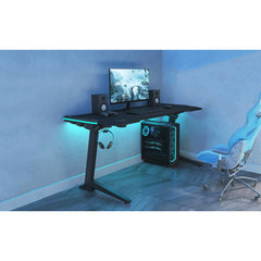 Bulldog RGB Sit-Stand Gaming Desk