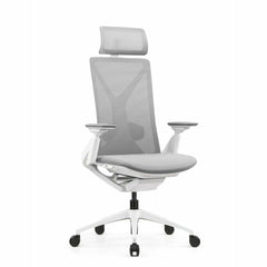 Fercula Executive Mesh Ergonomic Office Chair - White - UK Ergonomics