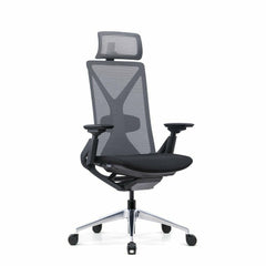 Fercula Executive Mesh Ergonomic Office Chair - Black - UK Ergonomics