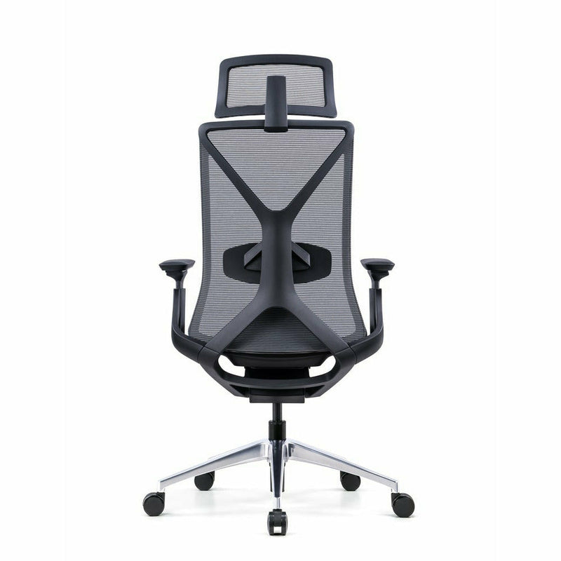 Fercula Executive Mesh Ergonomic Office Chair - Black - UK Ergonomics