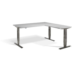 Forge Height Adjustable Corner Desk - UK Ergonomics